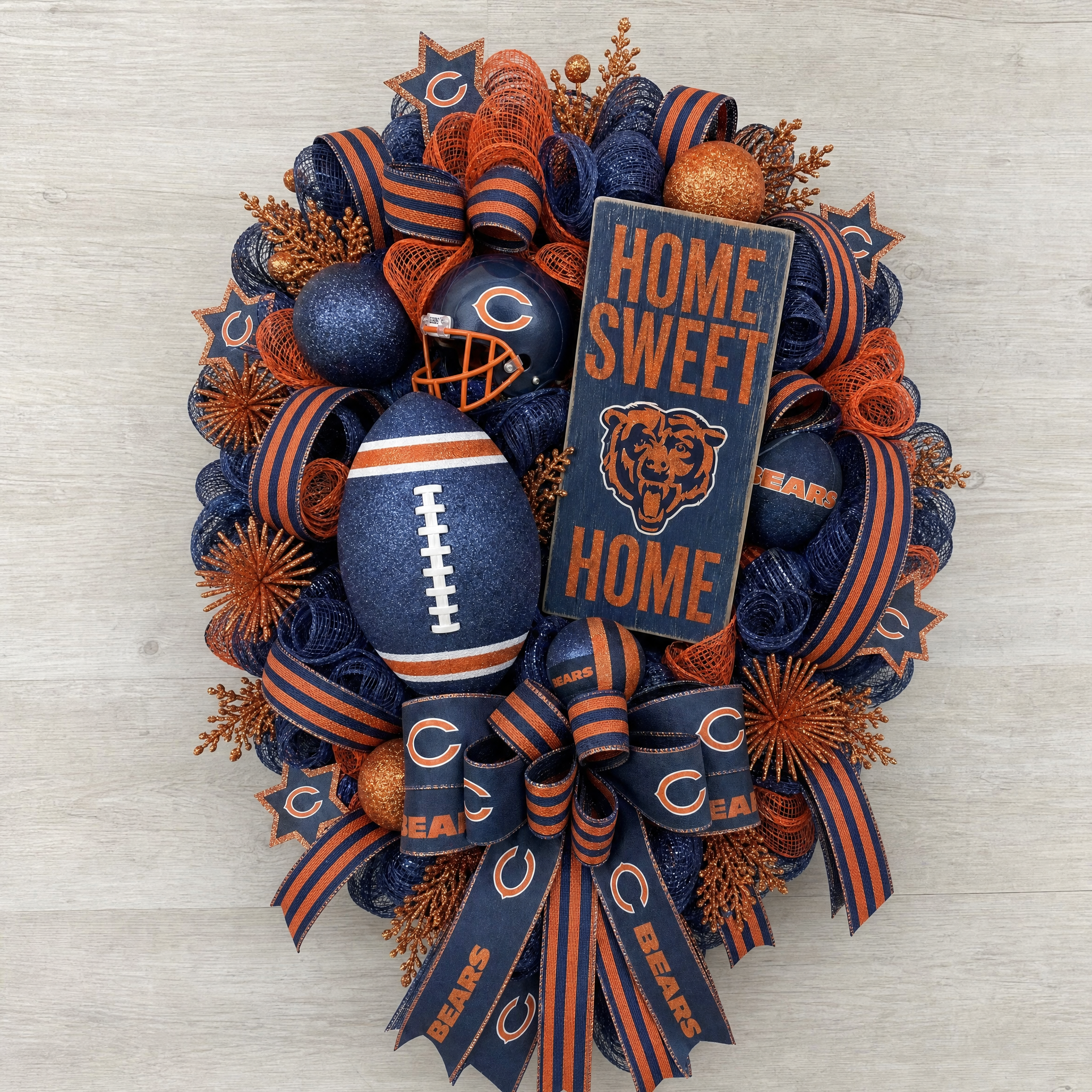 AMERICAN FOOTBALL WREATHS
