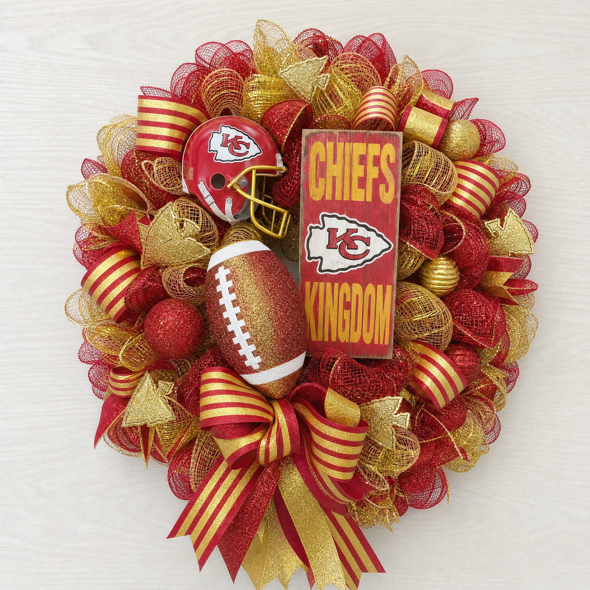 AMERICAN FOOTBALL WREATHS