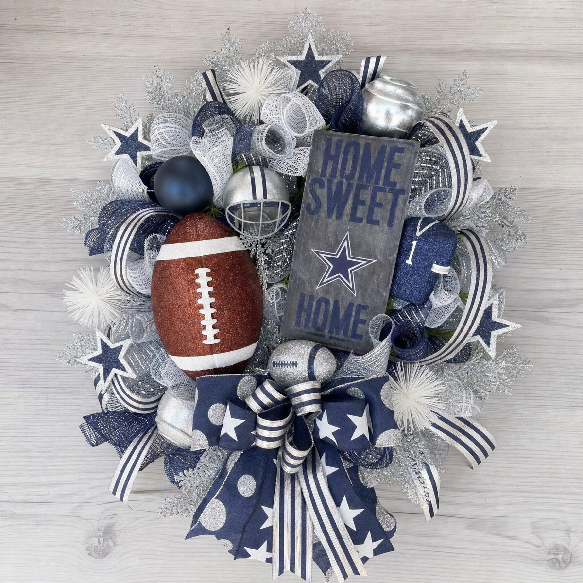 AMERICAN FOOTBALL WREATHS