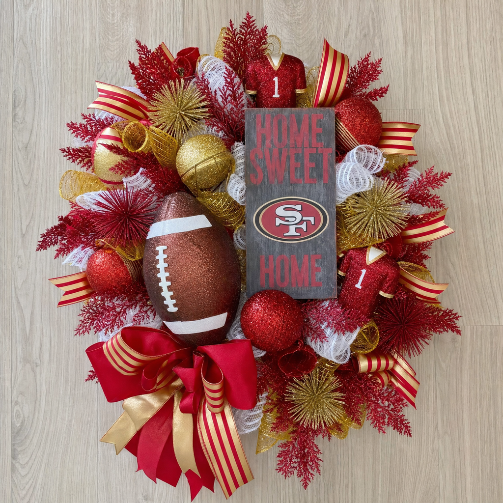 AMERICAN FOOTBALL WREATHS