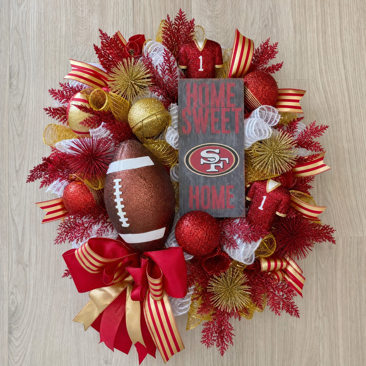 AMERICAN FOOTBALL WREATHS