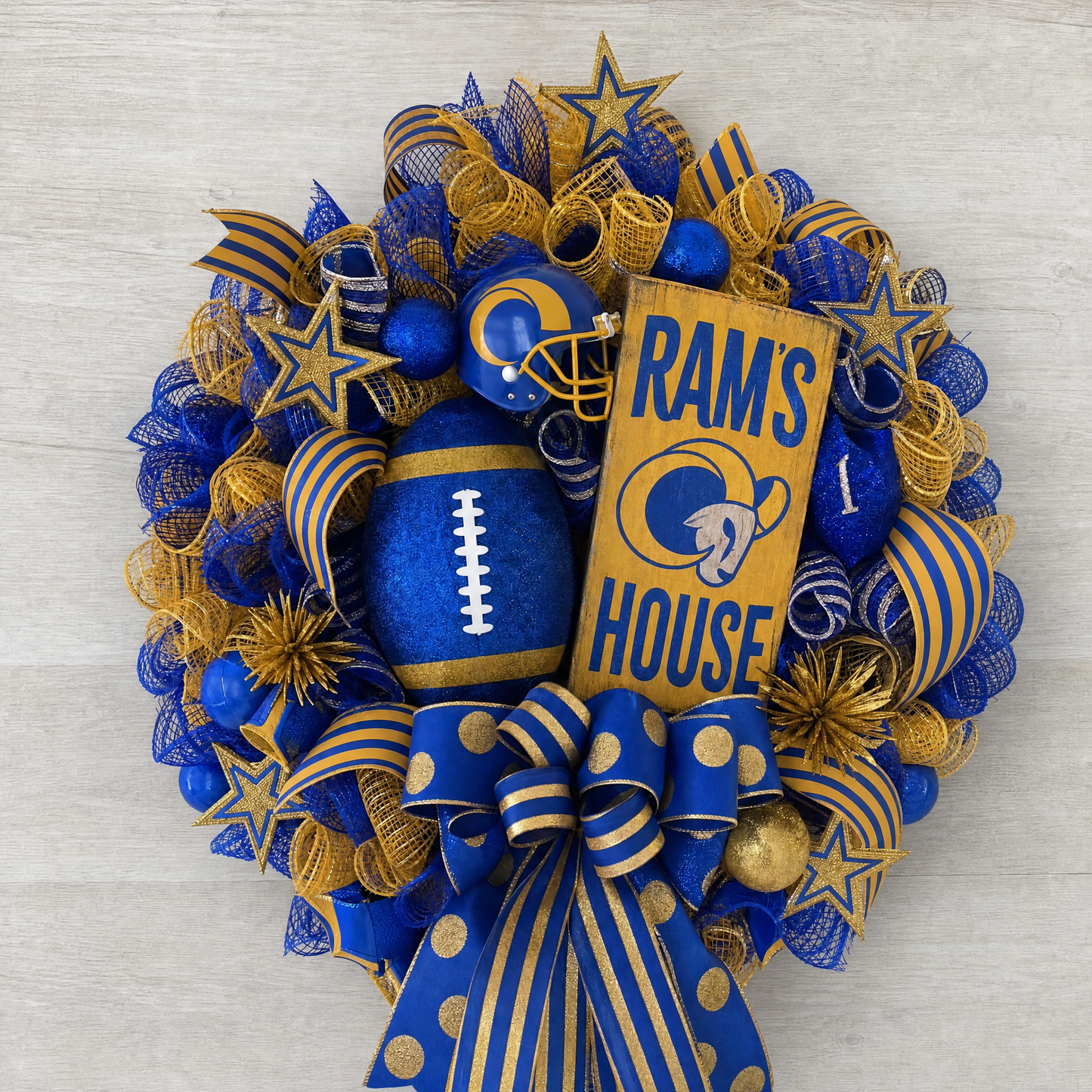 AMERICAN FOOTBALL WREATHS