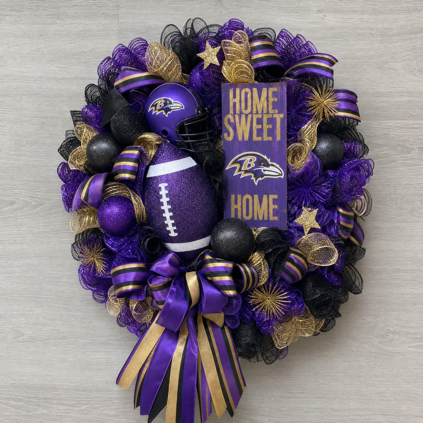 AMERICAN FOOTBALL WREATHS
