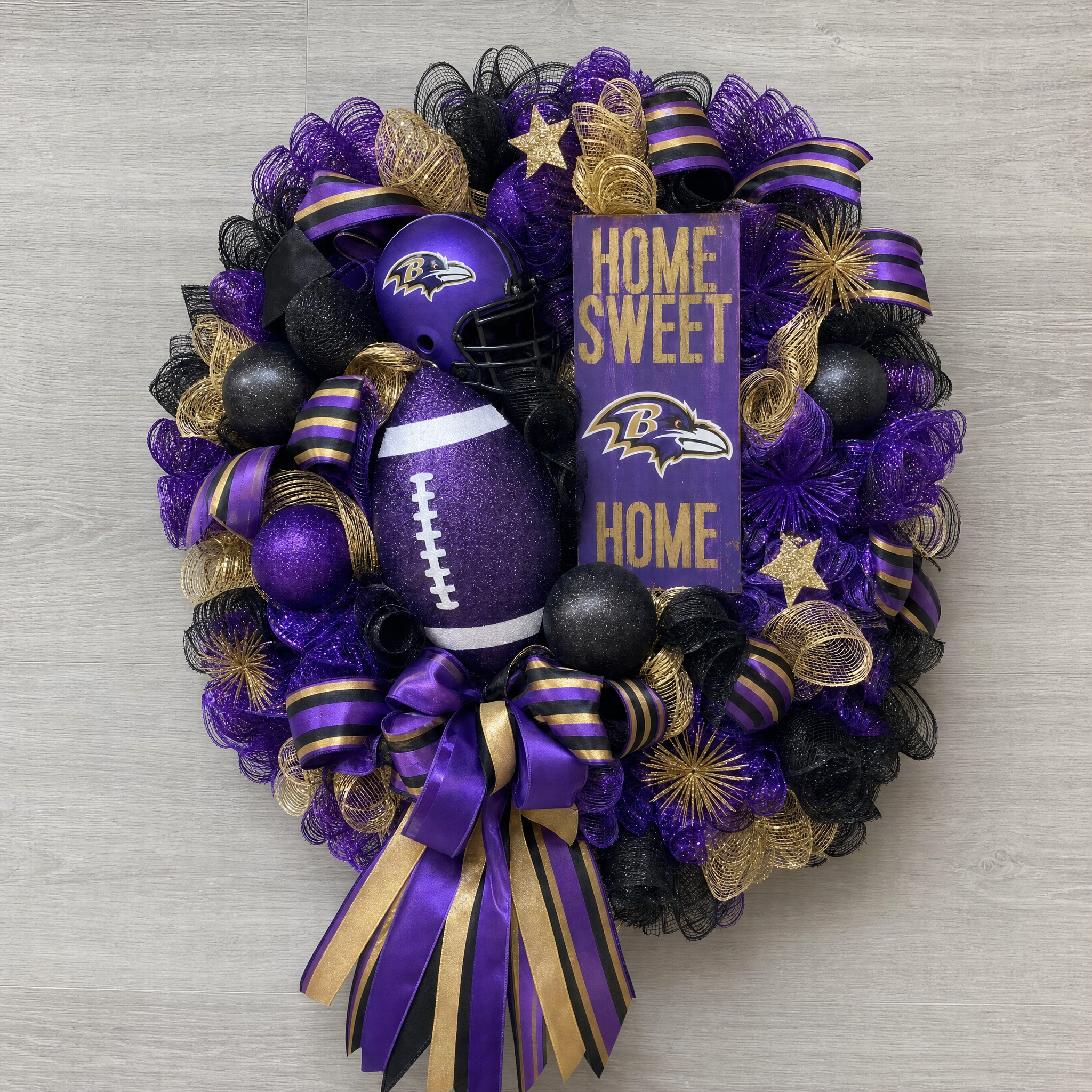 AMERICAN FOOTBALL WREATHS