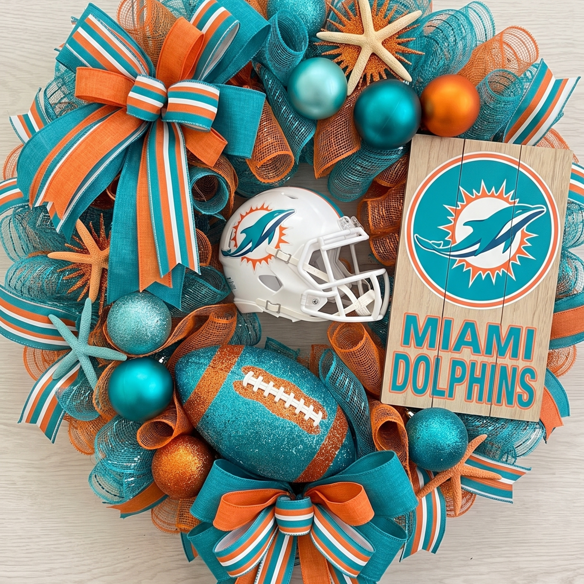 AMERICAN FOOTBALL WREATHS