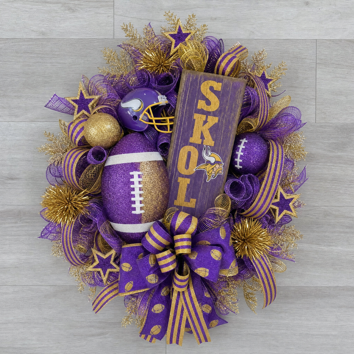 AMERICAN FOOTBALL WREATHS